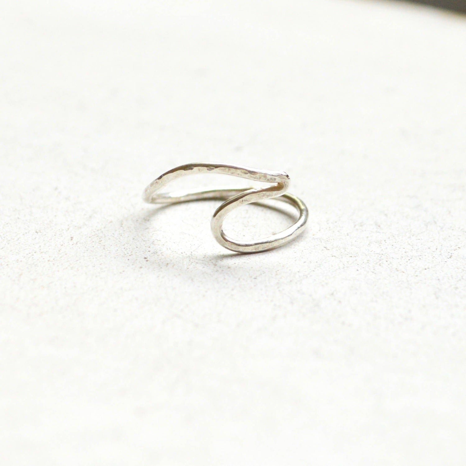 Wave Ring in Sterling or Gold