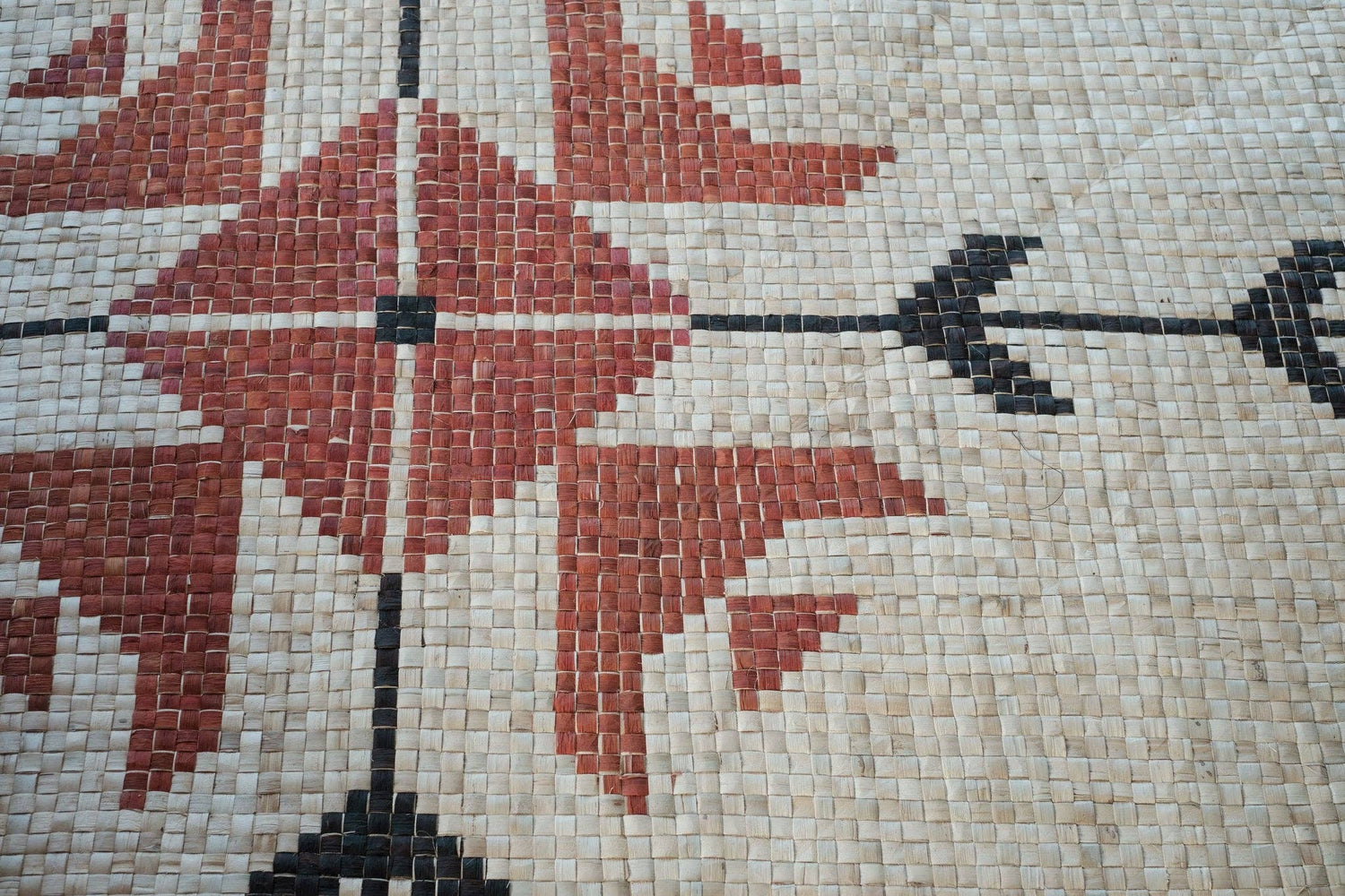 Kioa Handwoven Square Tarawa Mat