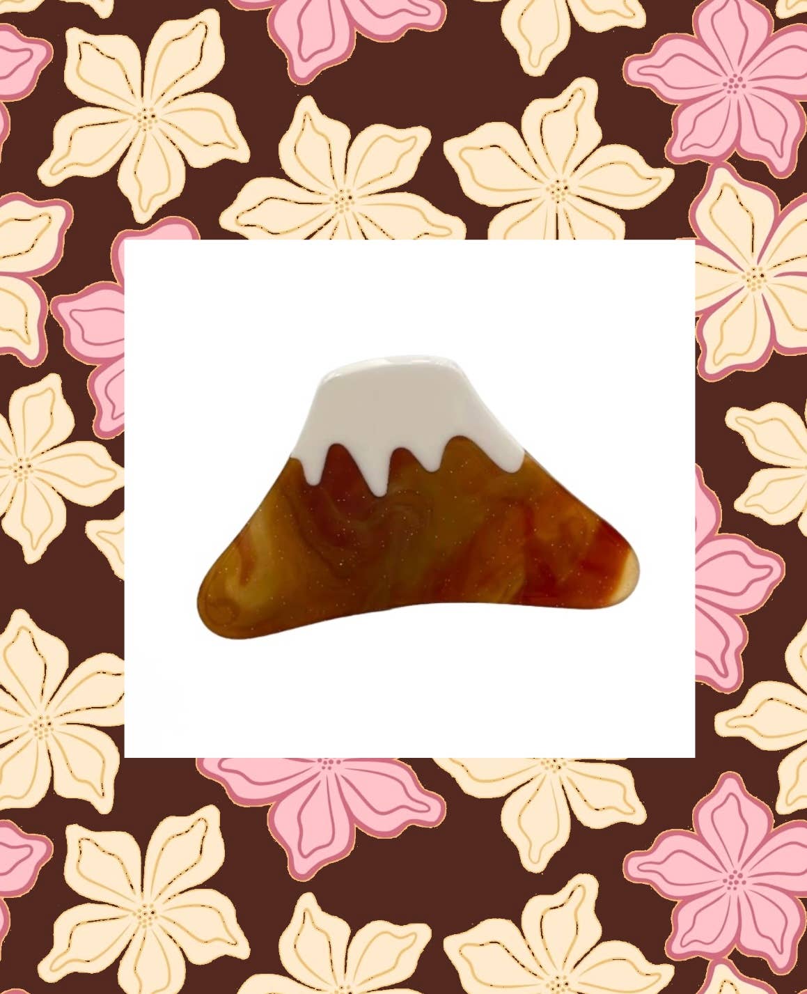 Mauna Kea Volcano Claw Clip