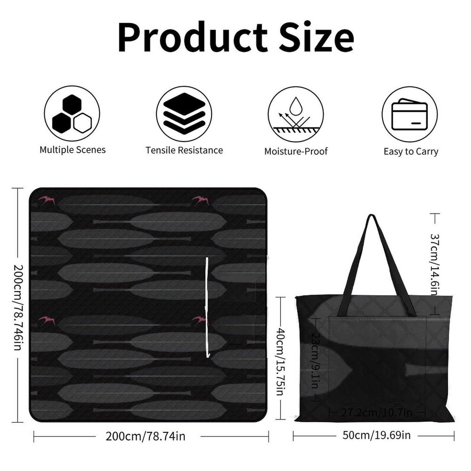Lā‘ī Collection Holoholo Blanket Bag
