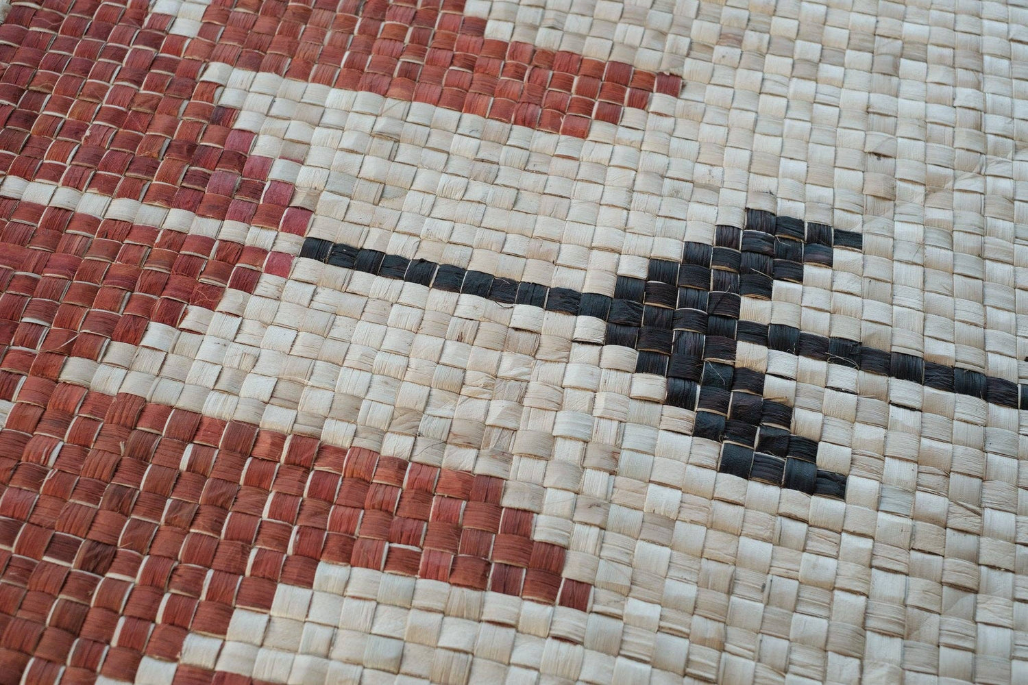 Kioa Handwoven Square Tarawa Mat