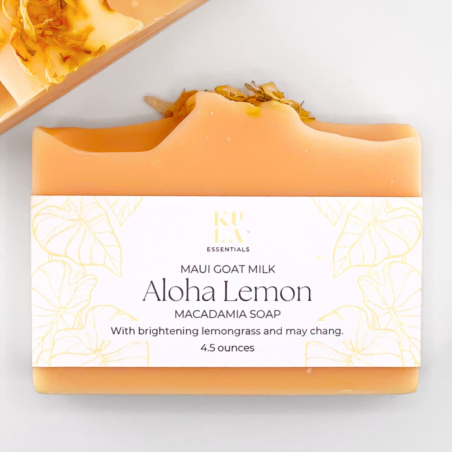 Maui Goat Milk Macadamia Soap - Aloha Lemon