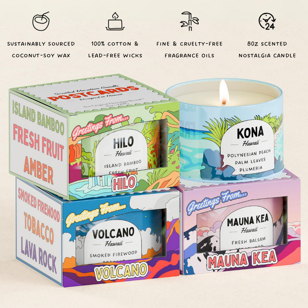 Mauna Kea, Hawaii | Scented Destination Candle