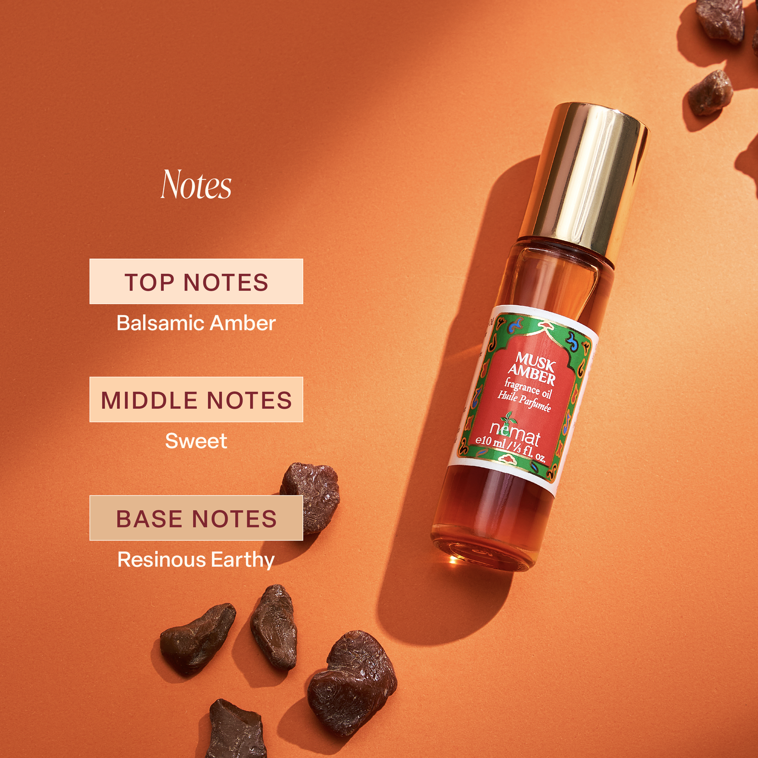 Musk Amber Perfume Oil