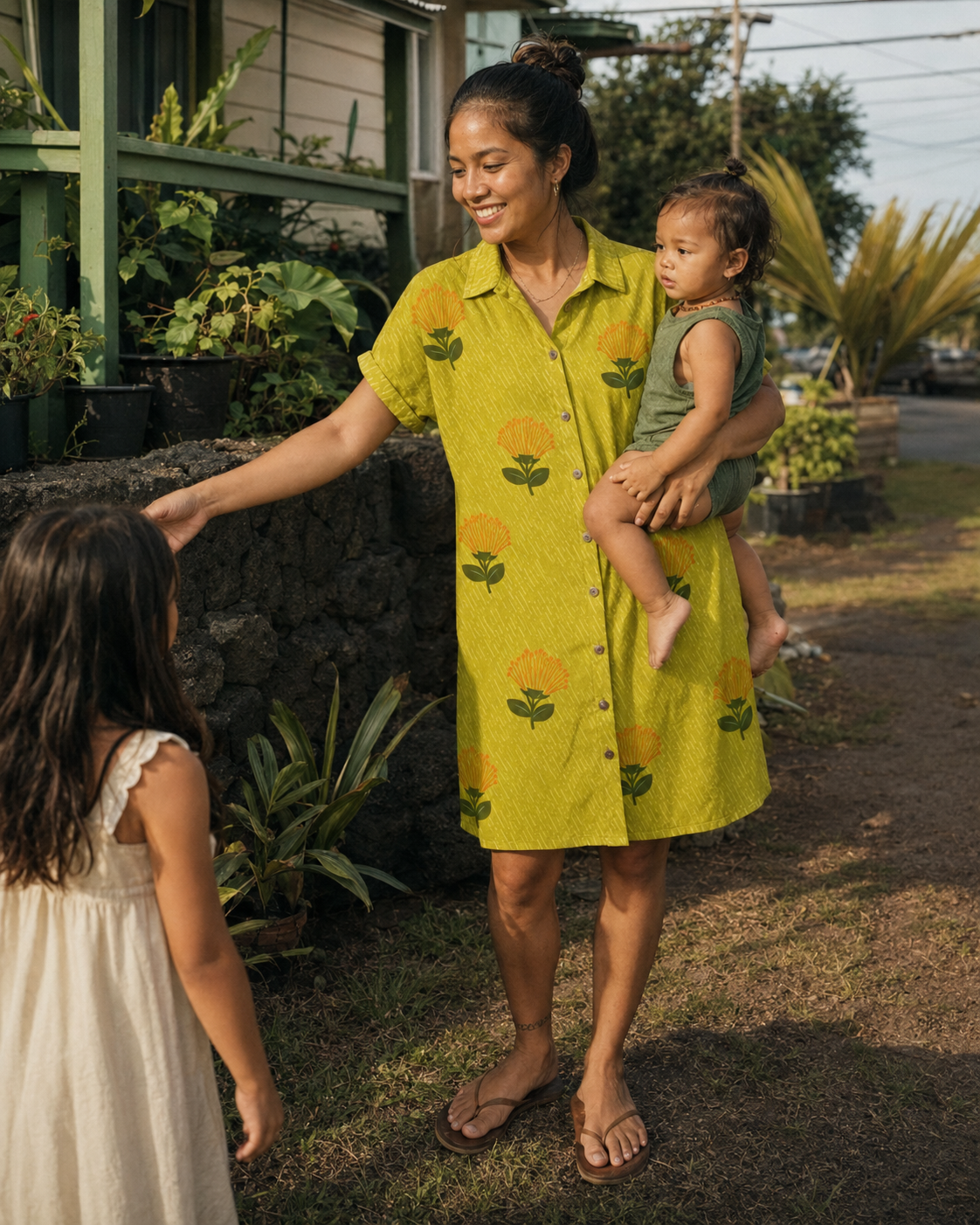 ʻŌhiʻa Lehua Collection Signature T-Shirt Dress