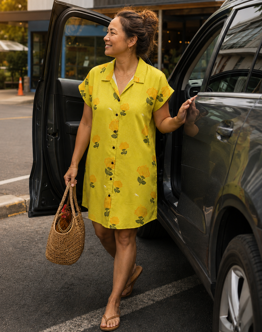 ʻŌhiʻa Lehua Collection T-Shirt Dress - PREORDER OPEN NOW!