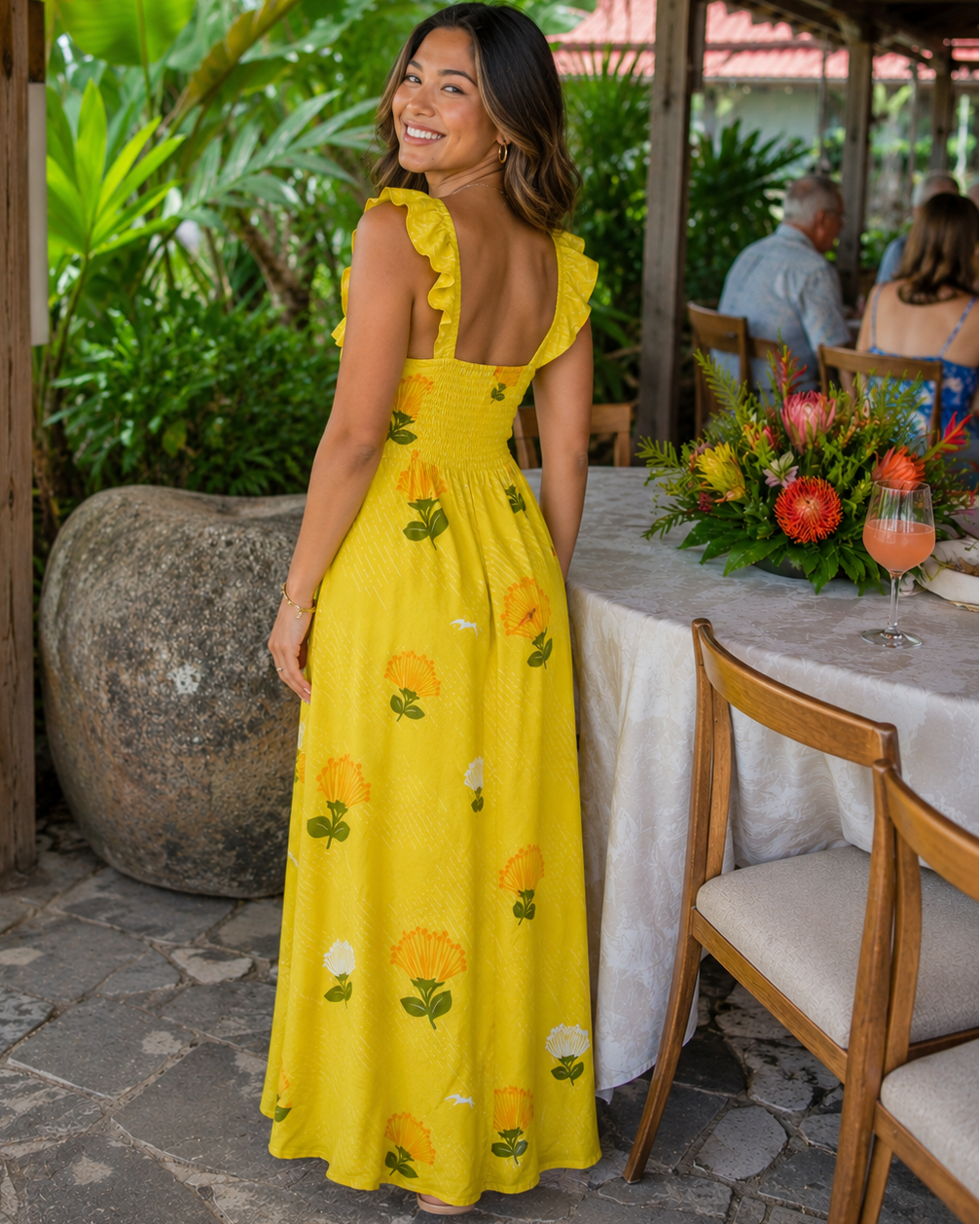 ʻŌhiʻa Lehua Collection Flutter Dress - Arriving August 20th!