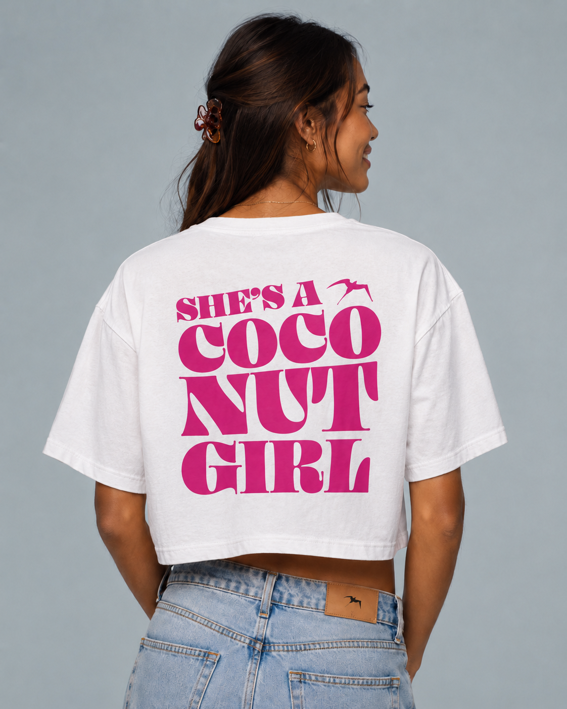 Coconut Girl Boxy Tee - Available August 1st~