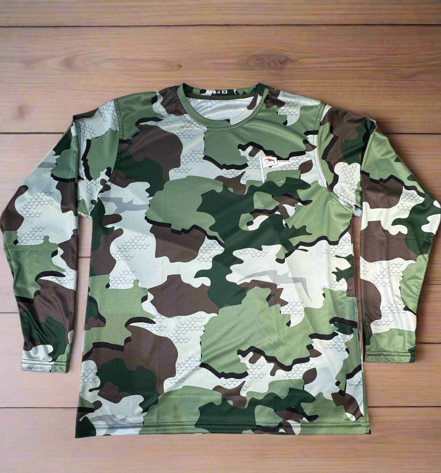 Adult Camo Collection Dri Fit Long Sleeve
