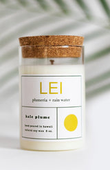 Hale Plume Lei Natural Soy Wax Candle