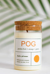 Hale Plume Pog Natural Soy Wax Candle