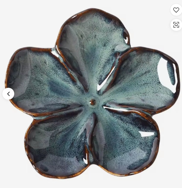 Ceramic Flower Plates