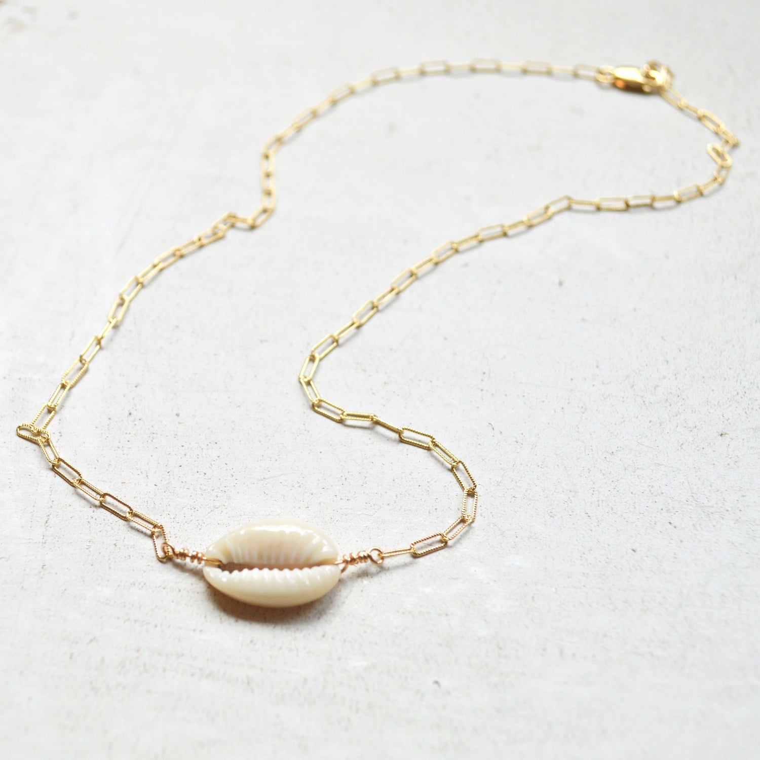 Cowrie Shell Choker