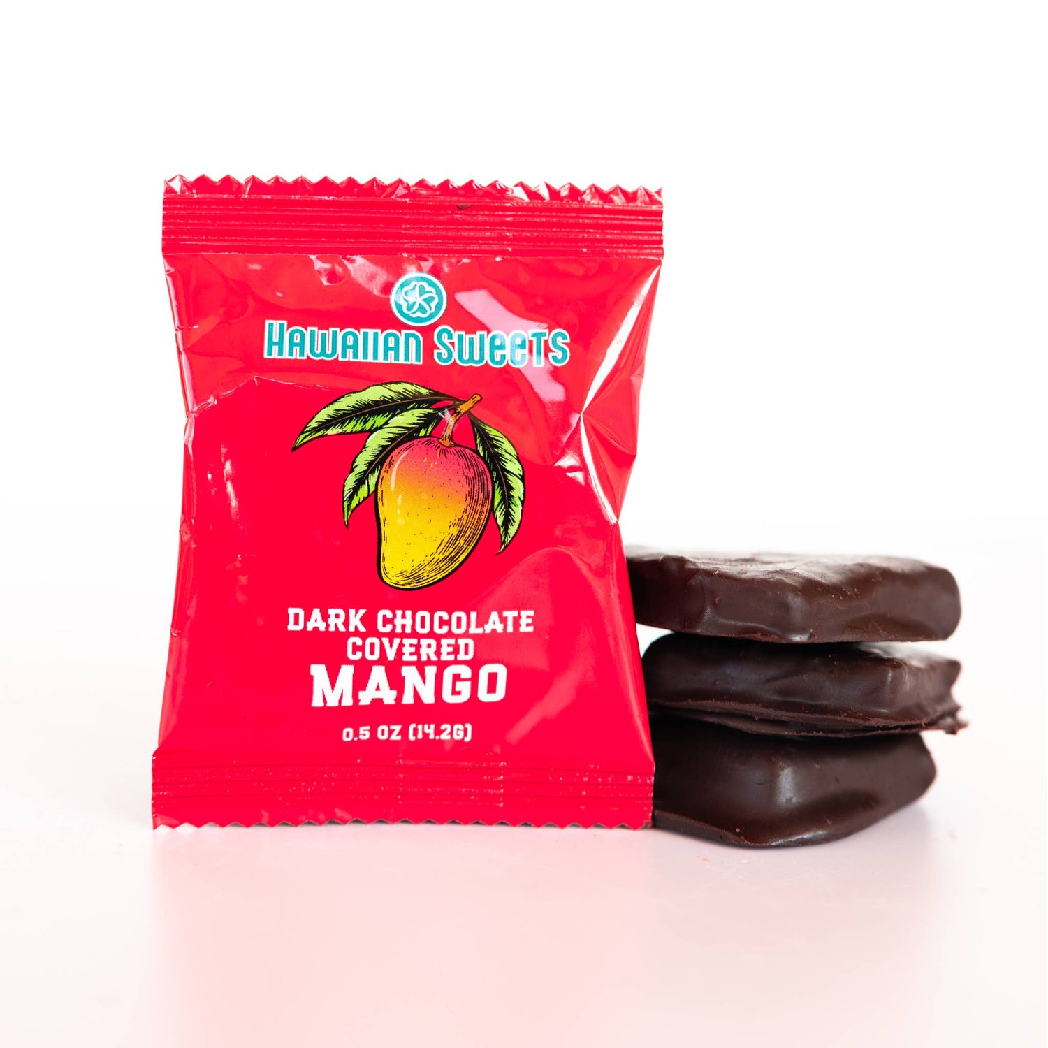 Dark Choc Mango Sq 5oz Bag
