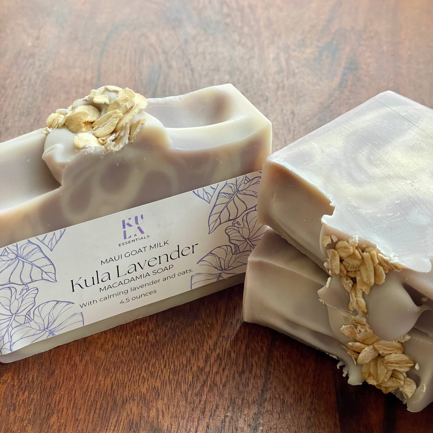 Maui Goat Milk Macadamia Soap - Kula Lavender