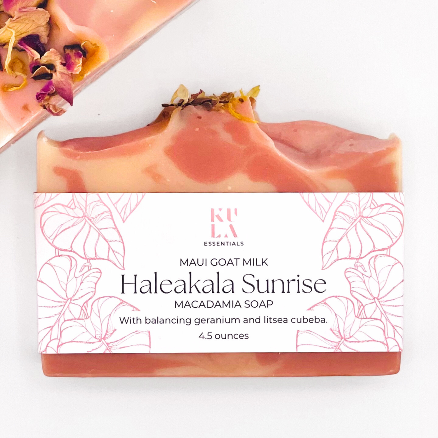 Maui Goat Milk Macadamia Soap - Haleakala Sunrise
