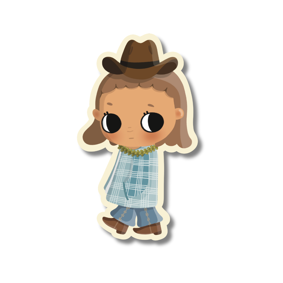 Little Miss Paniolo Sticker