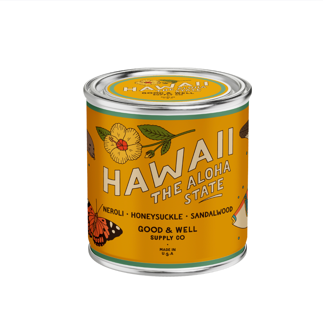 Hawaii State Soy Candle