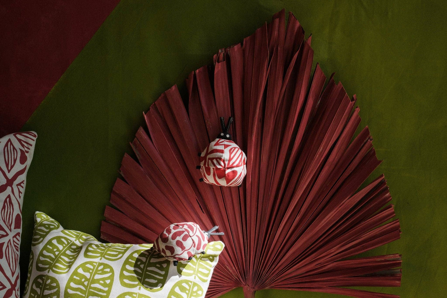 Handsewn Ladybugs