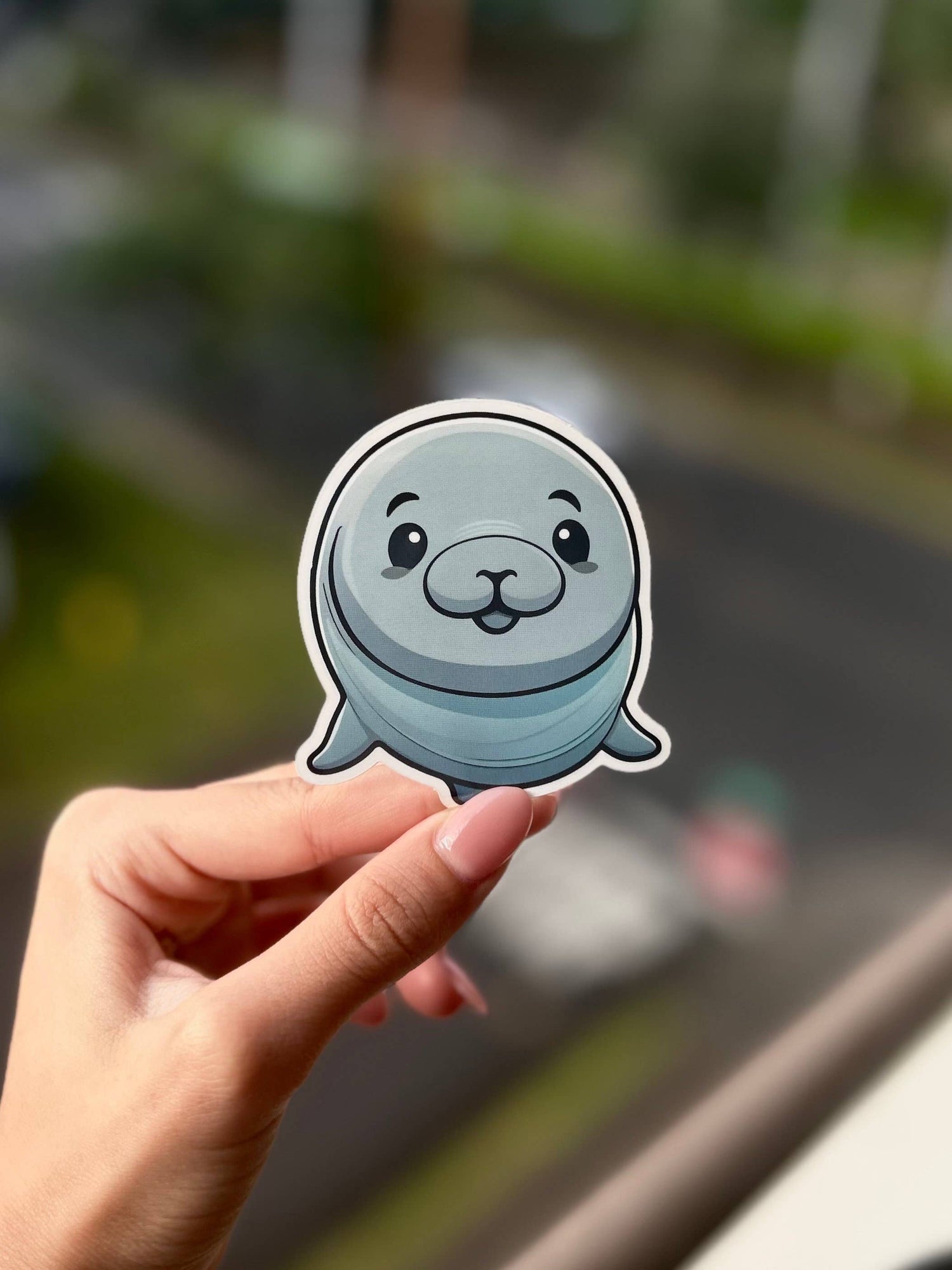 Hawaiian Monk Seal / 'Ïlioholoikauaua Vinyl Sticker