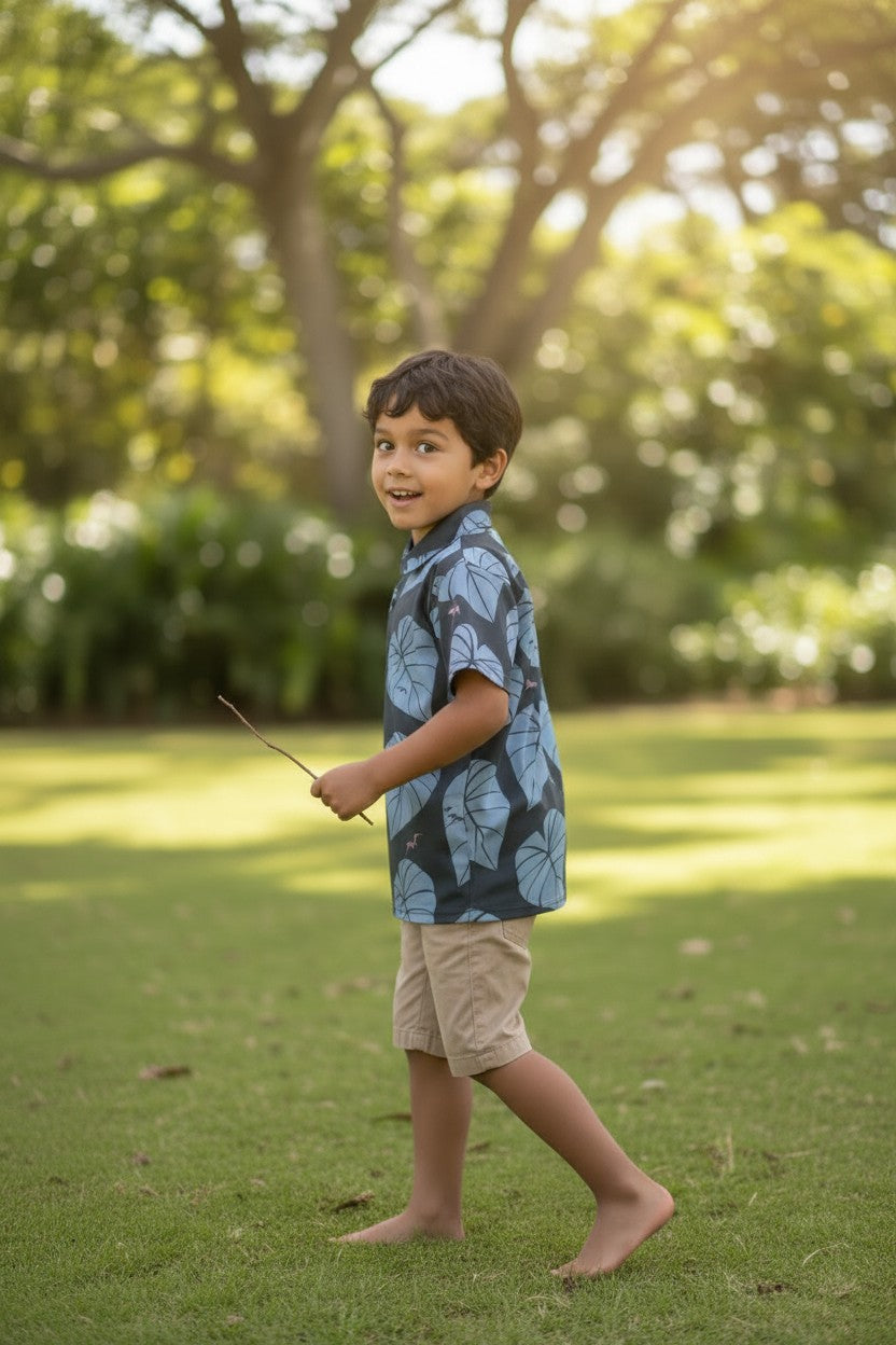 Kalo Collection Keiki Polo Shirt - Available Mid April!