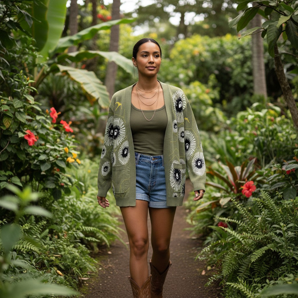 SHHHH....PRE-ORDER! Dropping May! 'Opihi Collection Knit Cardigan