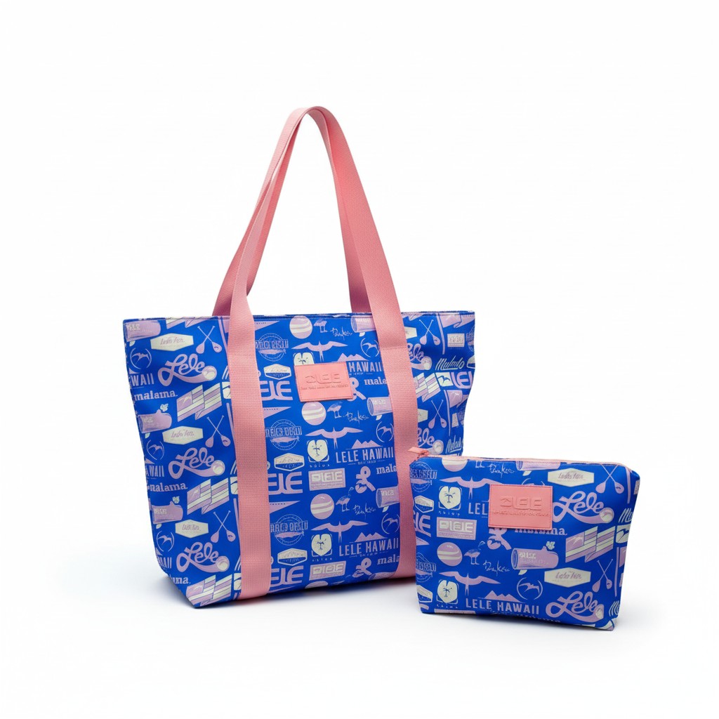 Lele Choke Logo Nylon Ripstop Tote