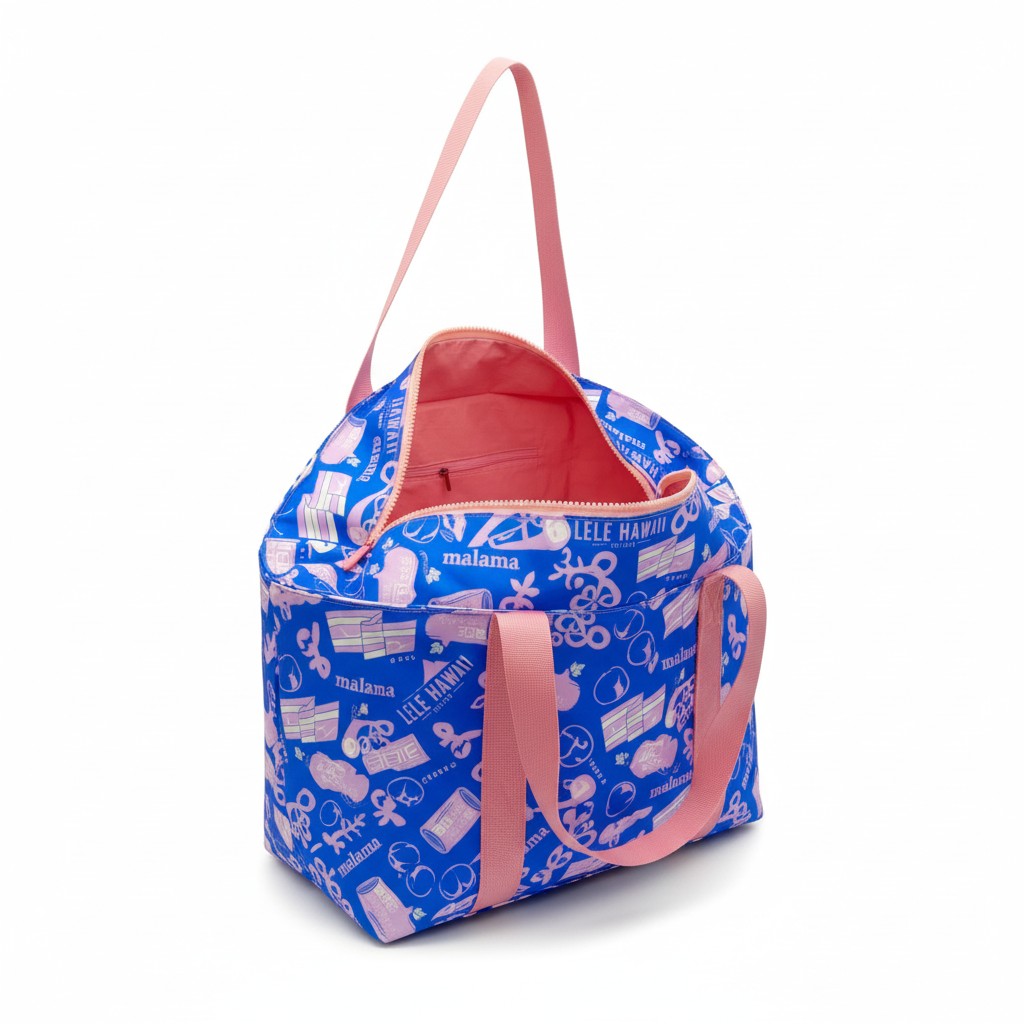 Lele Choke Logo Nylon Ripstop Tote