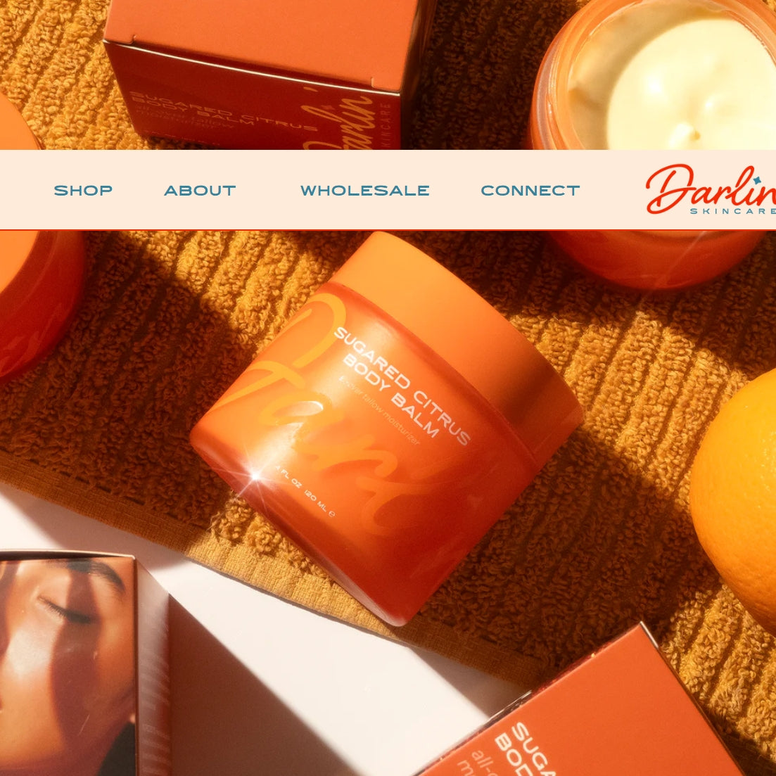 Darlin Sugared Citrus Tallow Body Butter - Honey Orange Vanilla