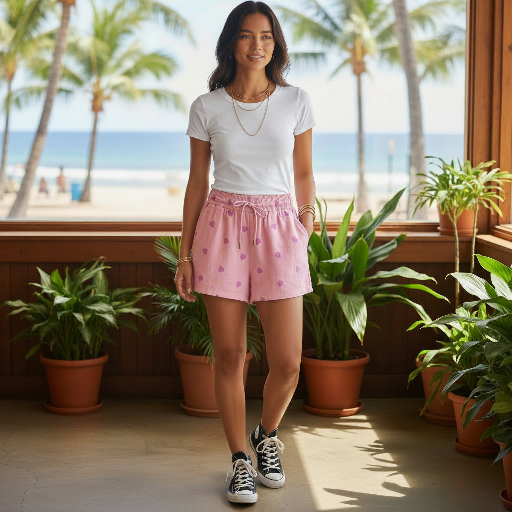 Kalo Collection Linen Shorts