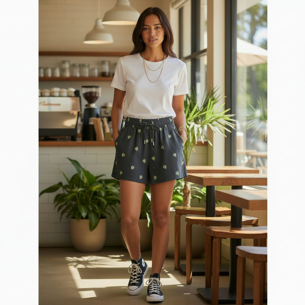 Kalo Collection Linen Shorts