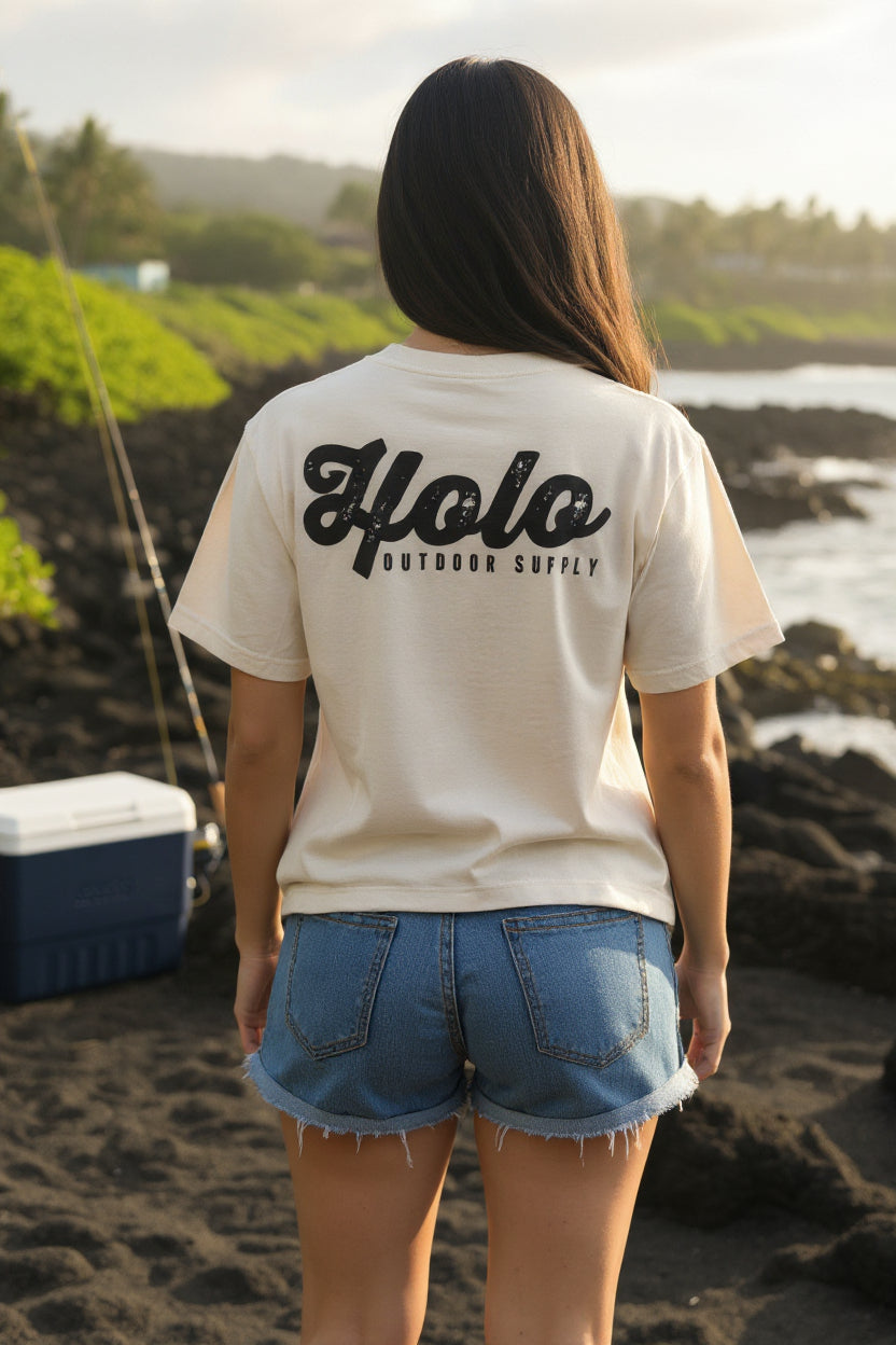 Holo Logo Heavy Weight Unisex Tee