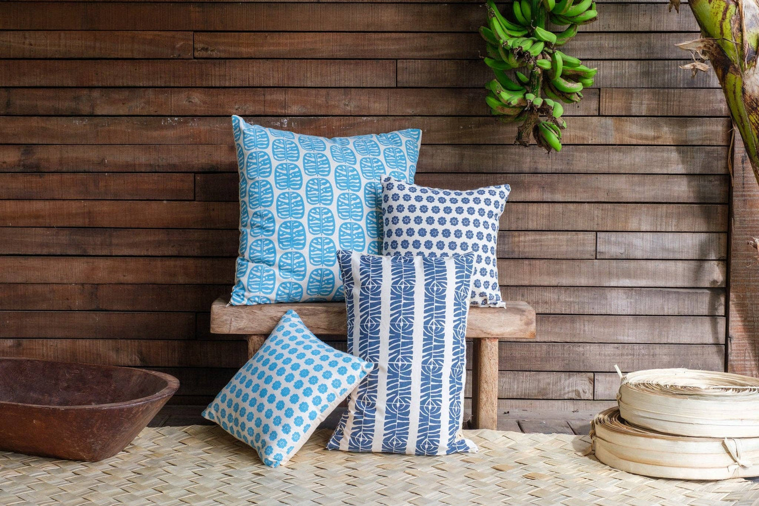 Accent Pillow Cover - Senikau Print