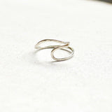 Wave Ring in Sterling or Gold