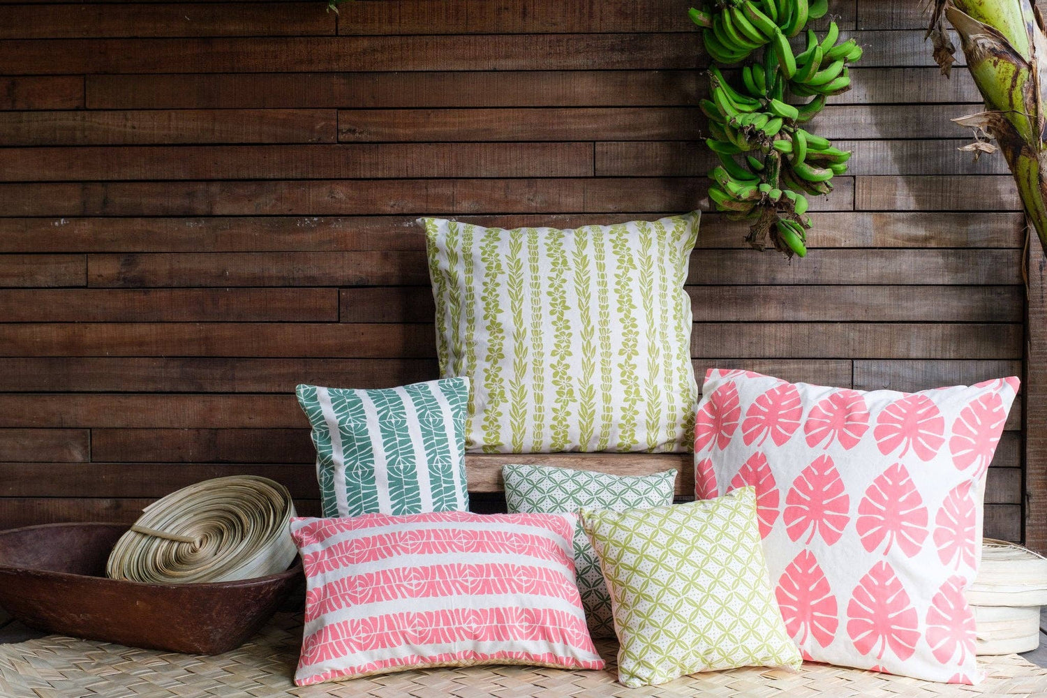 Accent Pillow Cover - Senikau Print