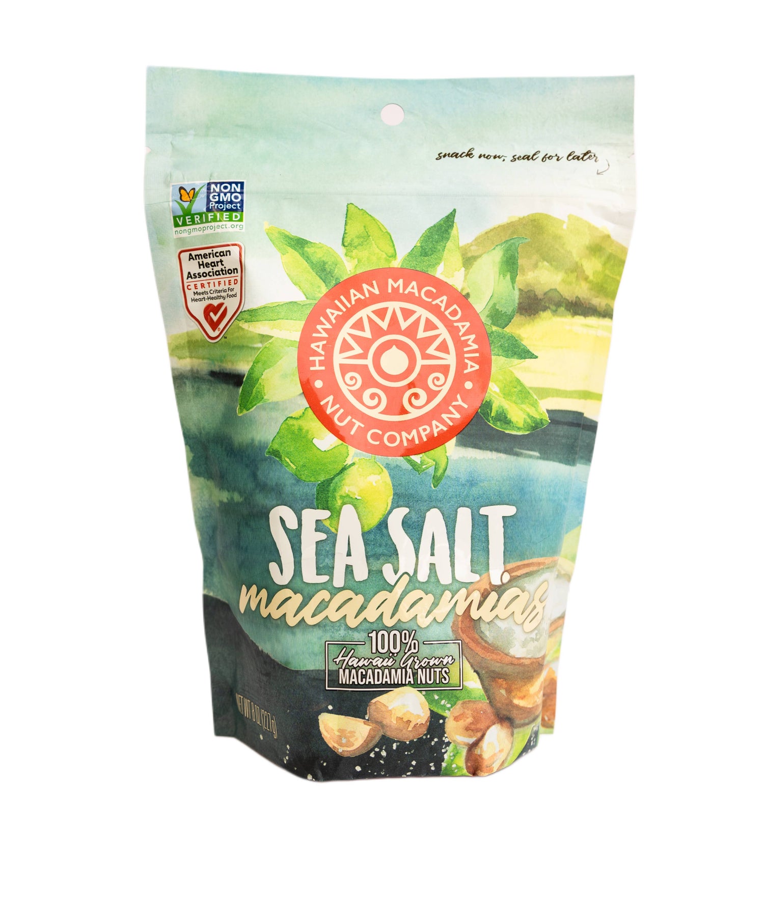 Macadamia Nuts - Sea Salt - 8oz