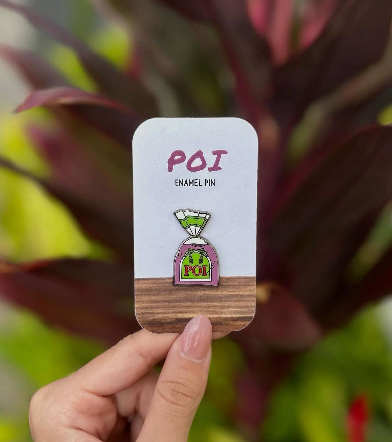 Bag of Poi Enamel Pin