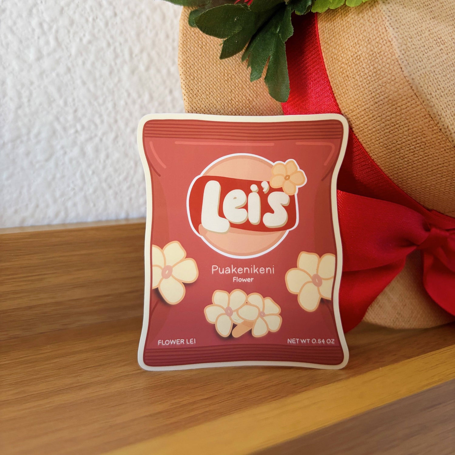 Bag of Lei's Sticker - Puakenikeni