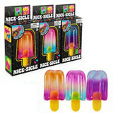 Nice Slice Squeeze Squish Popsicle Squishy Toy Display