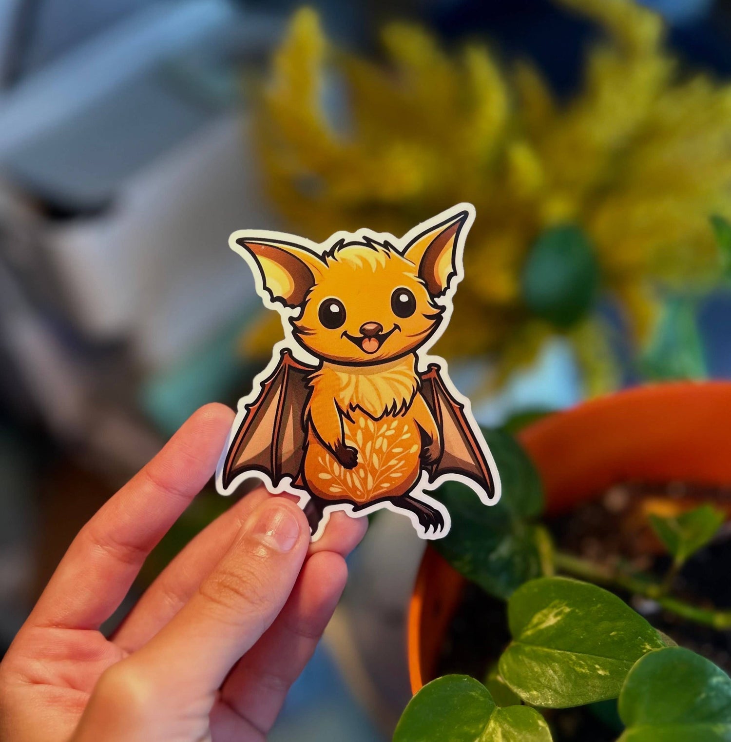 Hawaiian Hoary Bat / Ōpeʻapeʻa Vinyl Sticker