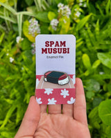 Spam Musubi Enamel Pin – Hawaiʻi Snack Culture Icon