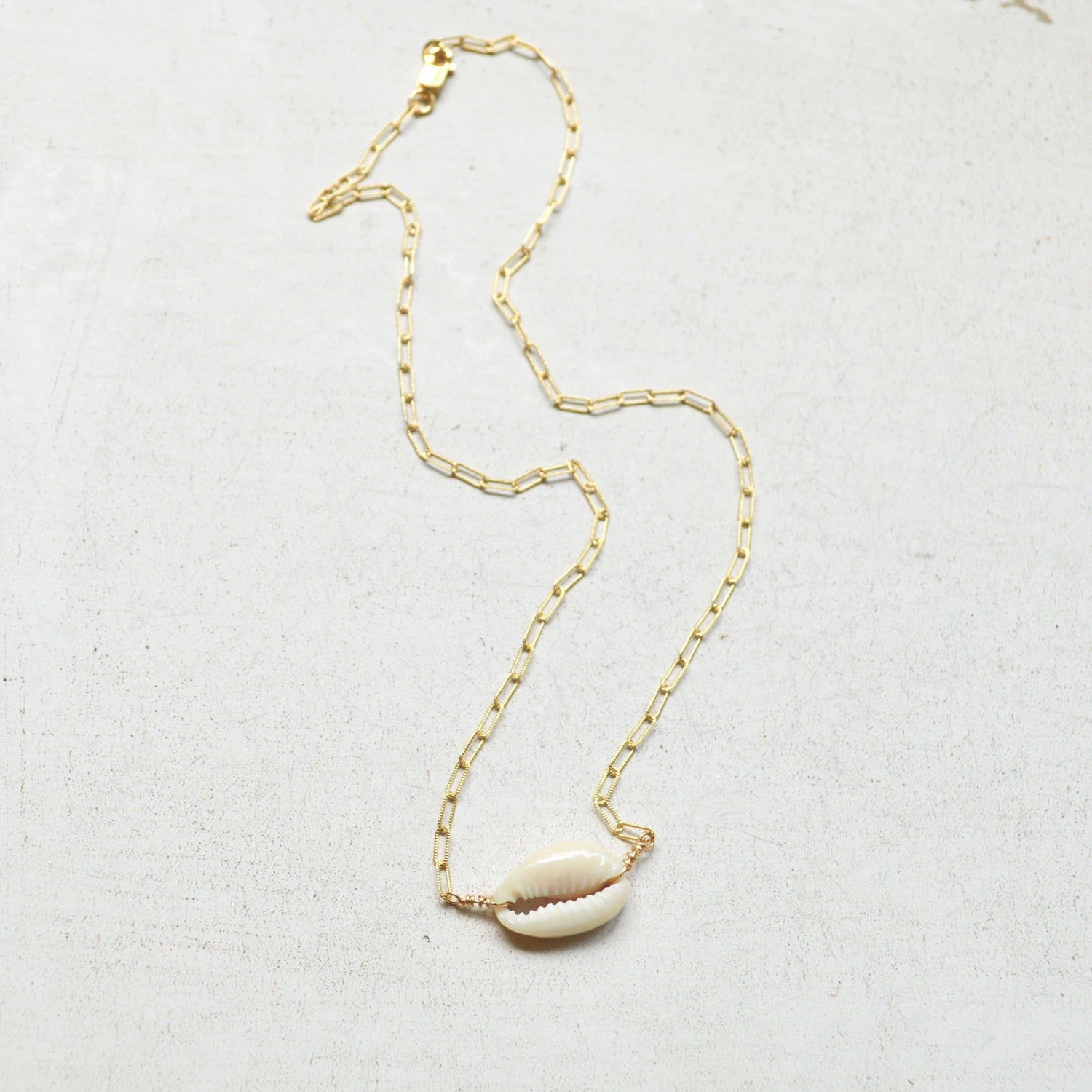 Cowrie Shell Choker