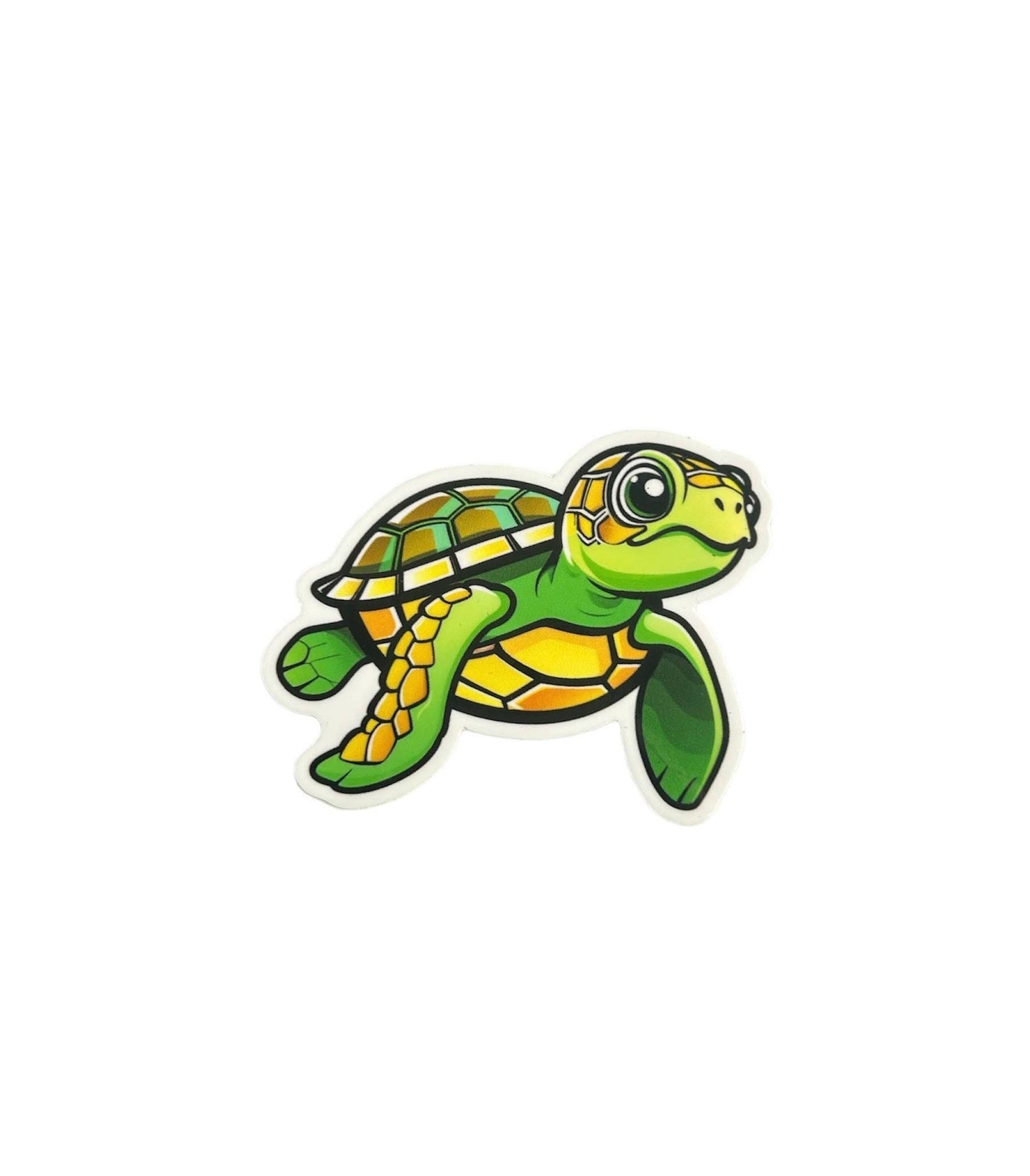Hawaiian Green Sea Turtle / Honu Vinyl Sticker