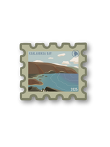 Kealakekua Bay Postage Stamp Sticker