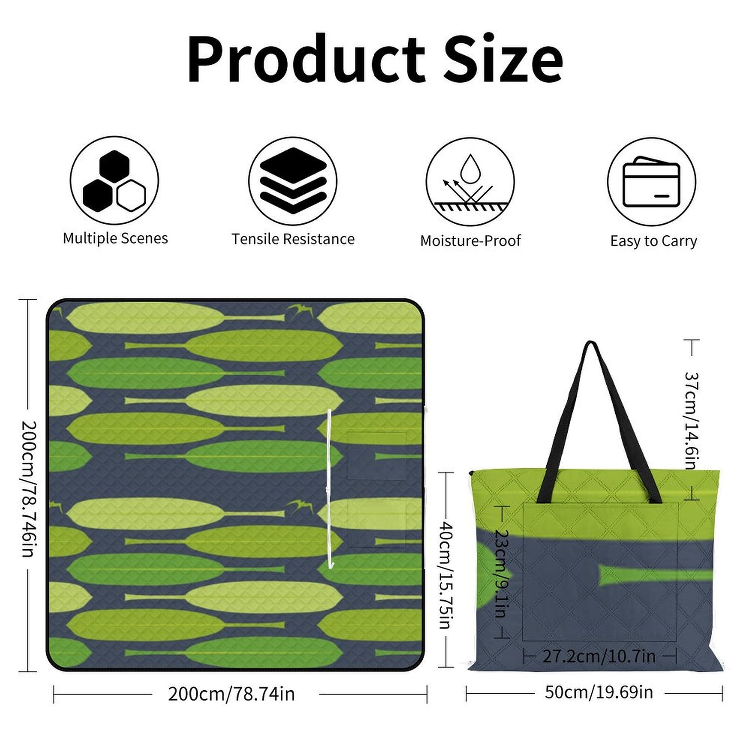 Lā‘ī Collection Holoholo Blanket Bag