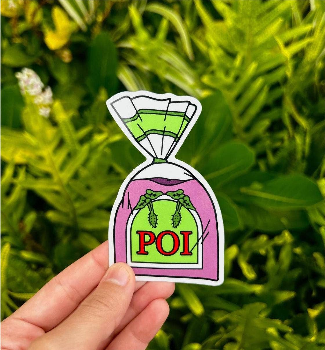 Bag of Poi Vinyl Sticker