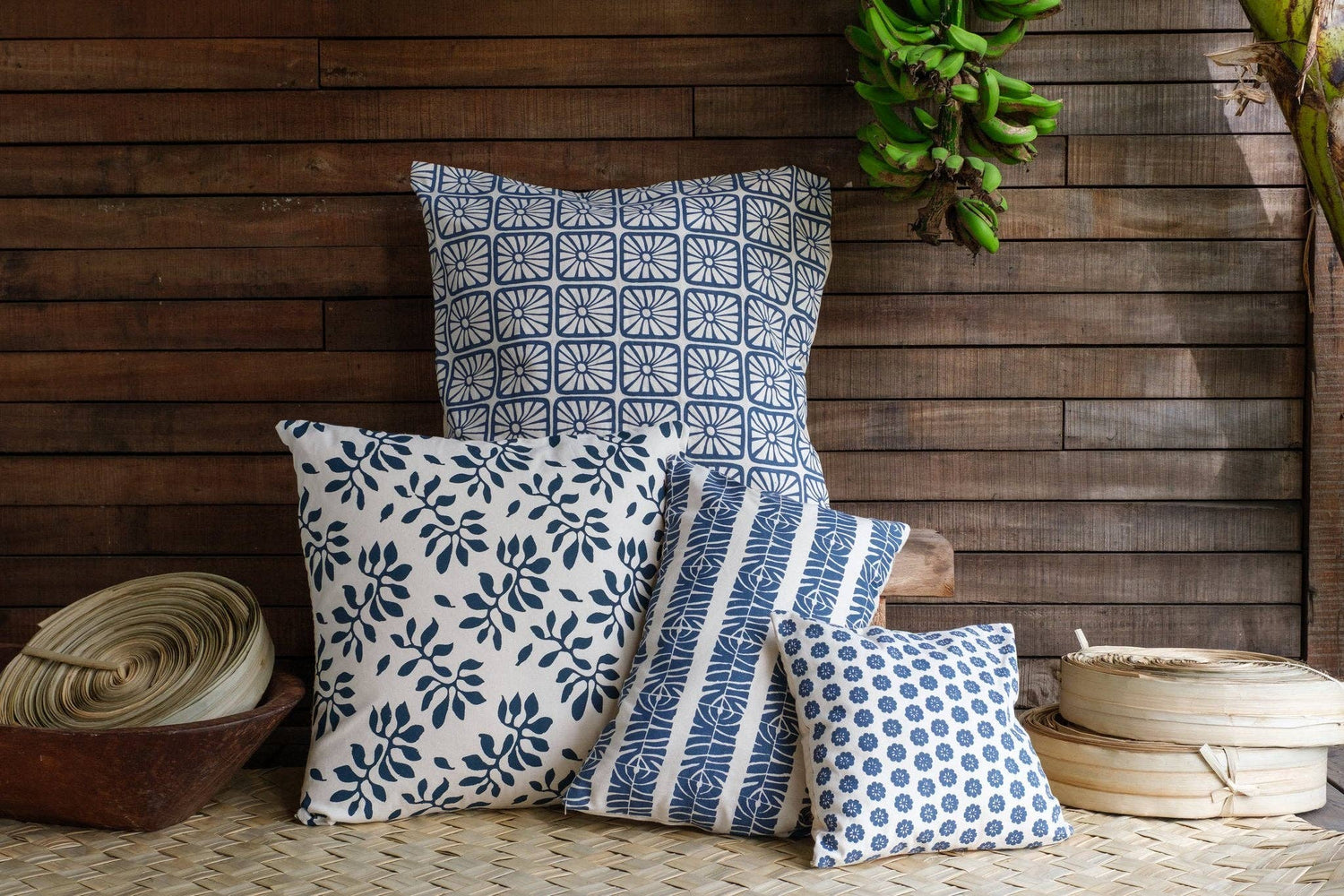 Accent Pillow Cover - Senikau Print