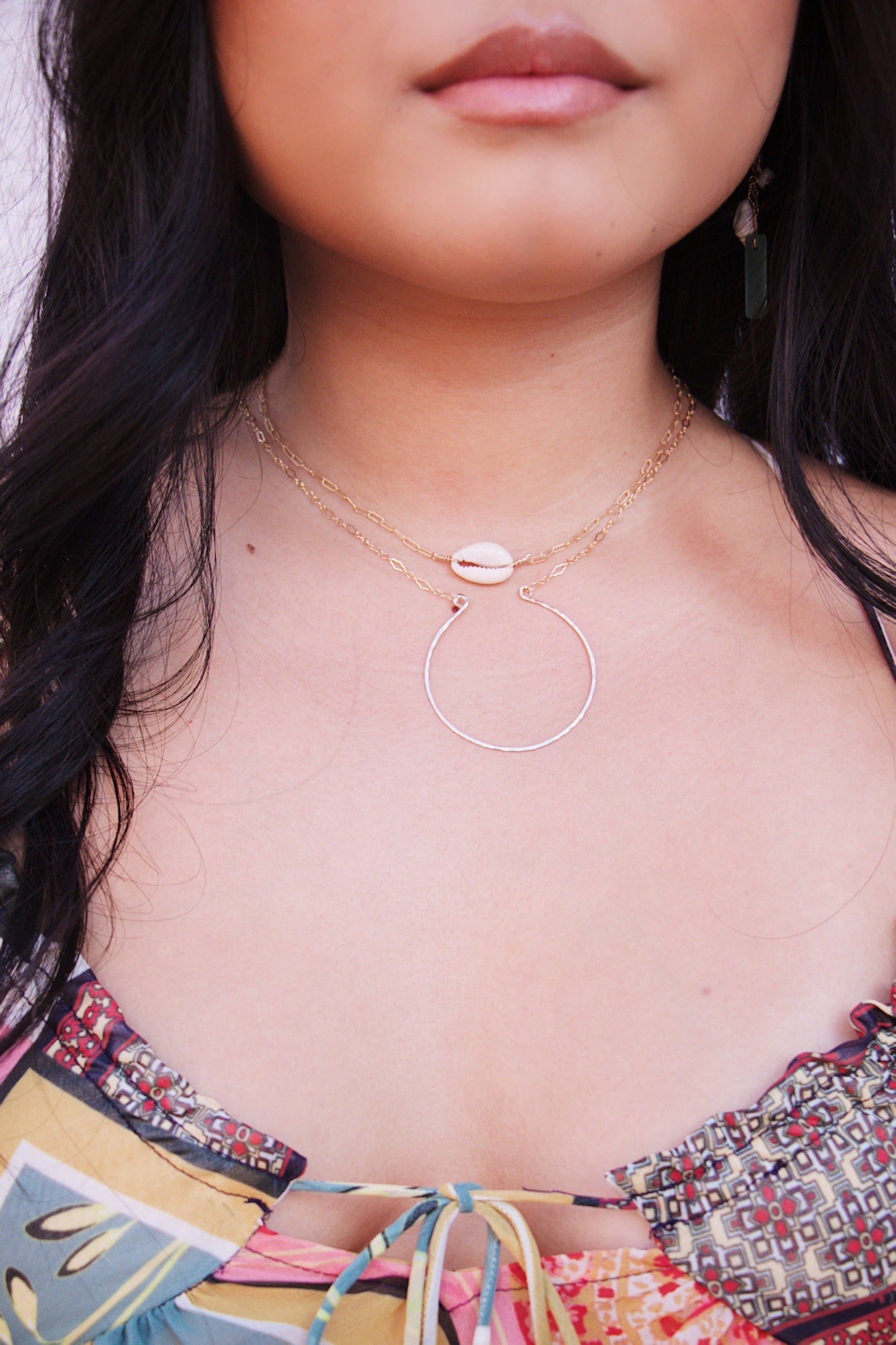 Cowrie Shell Choker