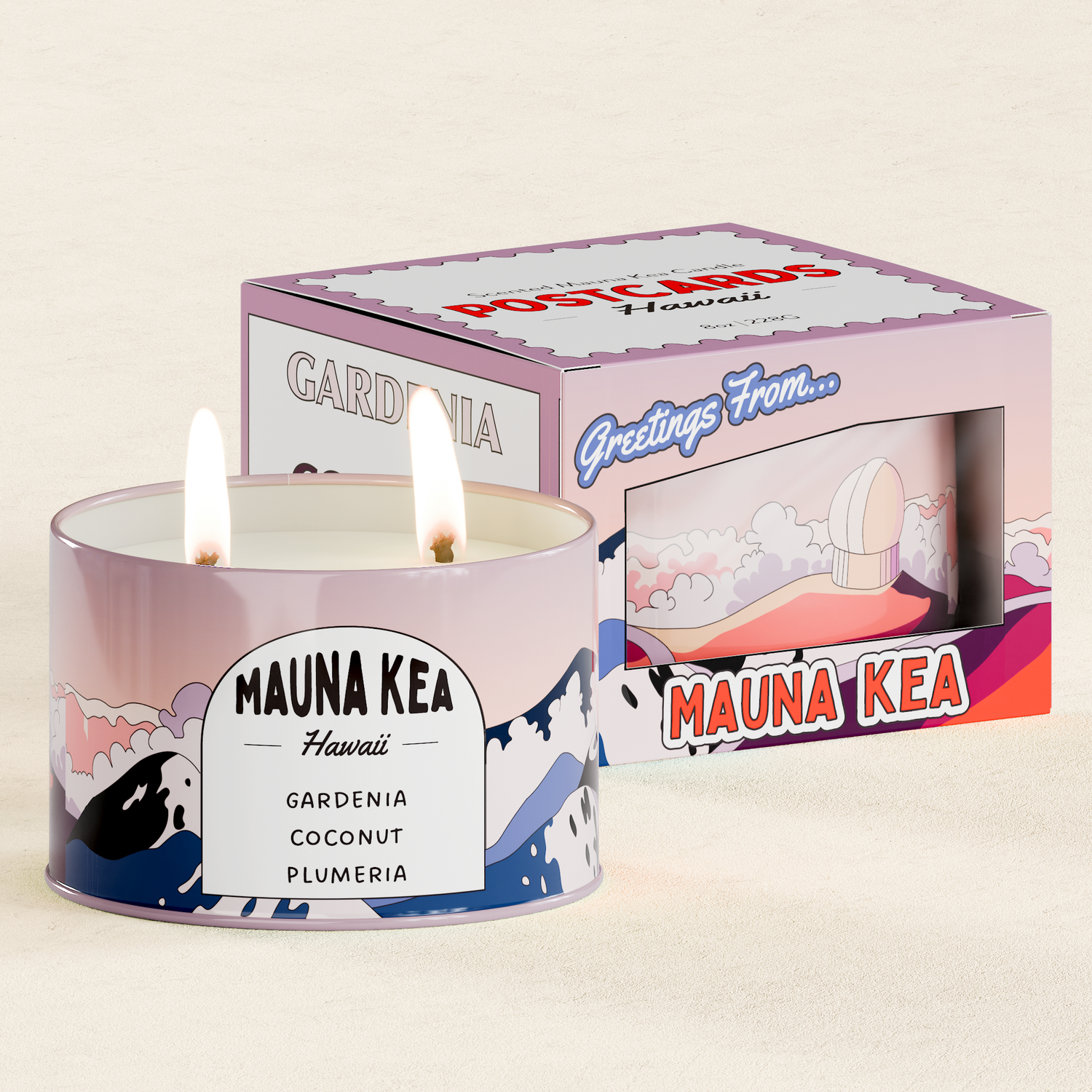 Mauna Kea, Hawaii | Scented Destination Candle