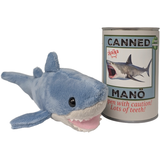 Hawaiian Canned Mano | Stuffed Shark Plush w/Jokes